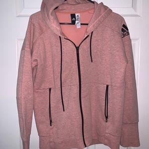 Pink Adidas Hoodie